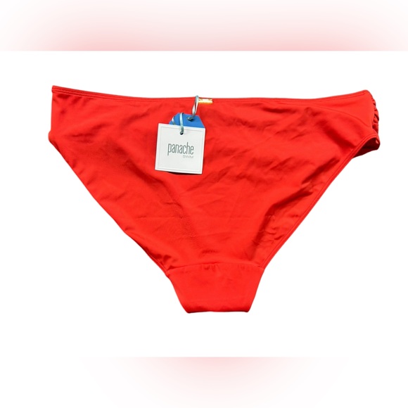 PANACHE plus size 16 Fiery Red ANYA RIVA bikini swim full coverage bottoms NWT - Picture 7 of 9